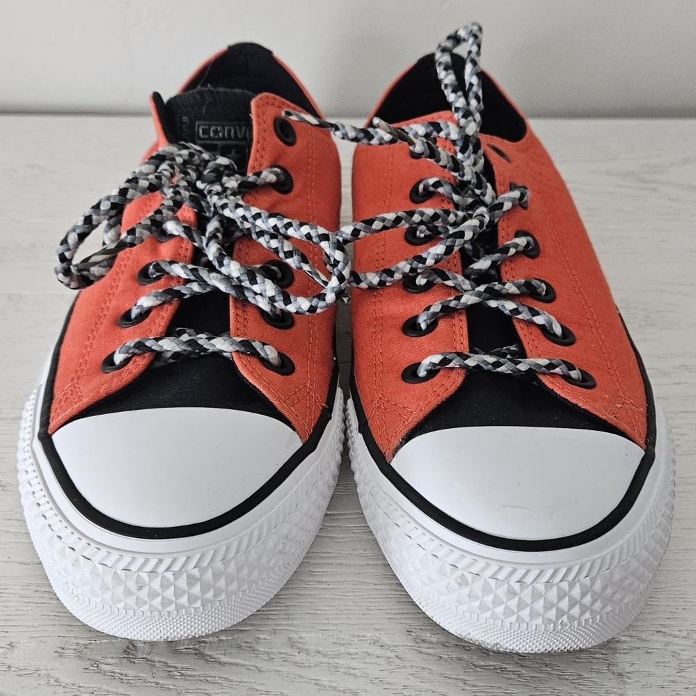Converse CONS Chuck Taylor Sneakers Orange Skateboarding Men's 8 Women's 10 - Picture 2 of 6